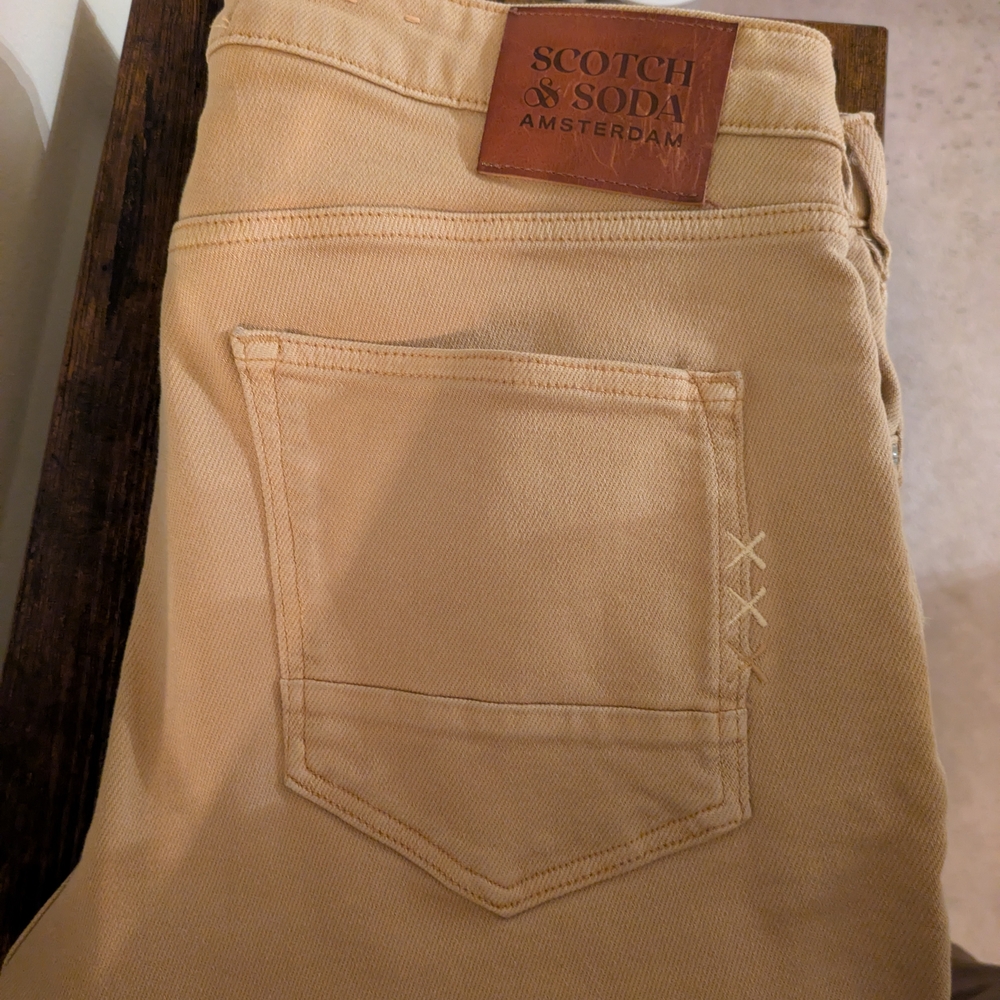 Scotch & Soda Beige Jeans